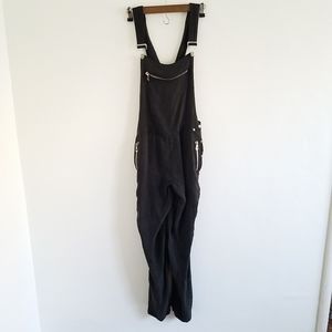 Rudsak Black Adjustable Strap Overalls Jumpsuit Large